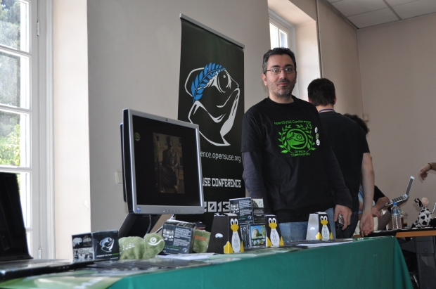 Booth @ Fosscomm 2013